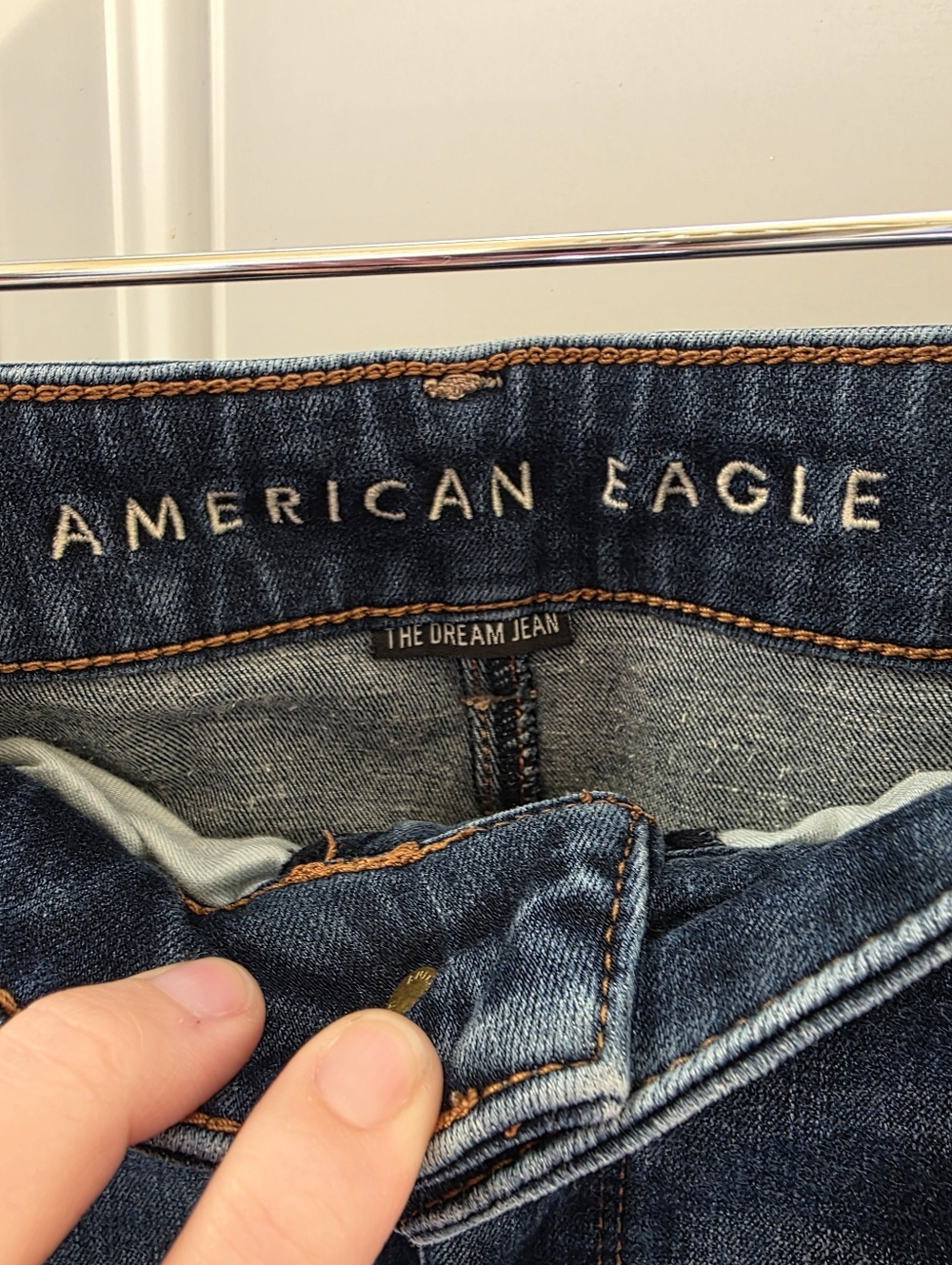 American Eagle High Rise Jeggings Size 14 Short - Picture 4 of 6